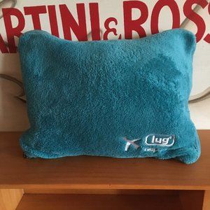 LUG - Nap Sac Travel Blanket and Pillow set: Ocean - NWOT